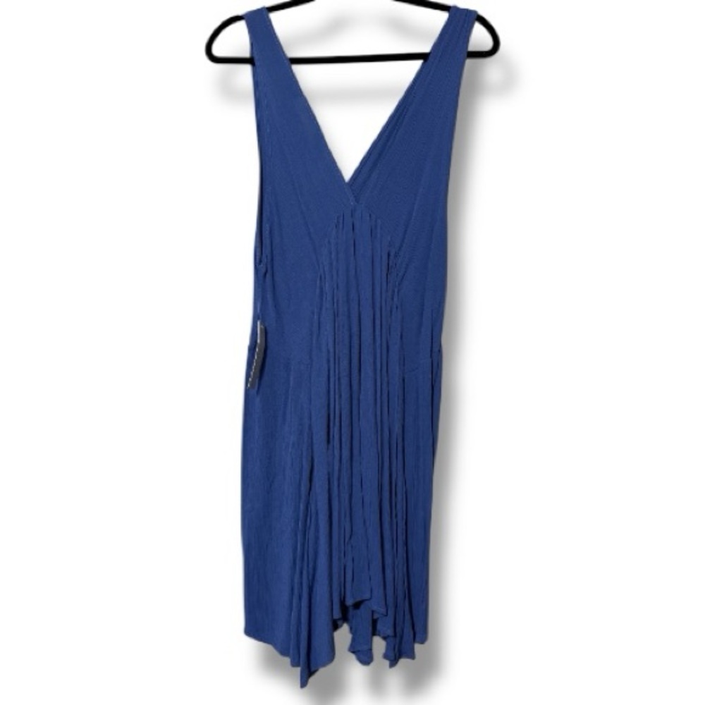 FOURTEEN & 9TH women’s small deep v-neck slouchy front casual dress cover up new
